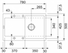 Кухонная мойка Franke MRG 611-78 черный мат (114.0630.781) 114.0630.781 - фото 131671
