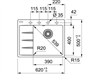 Кухонная мойка Franke CNG 611/211-62 TL белый (чаша справа) 114.0639.704 114.0639.704 - фото 131702