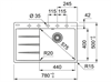 Кухонная мойка Franke CNG 611/211-78 TL белый (чаша справа) 114.0639.718 114.0639.718 - фото 131723