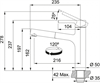 Смеситель для кухни Franke Centro ВШ (115.0621.550) 115.0621.550 - фото 131958