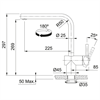 Смеситель для кухни Franke Atlas Neo S нержавеющая сталь 115.0625.489 115.0625.489 - фото 132026