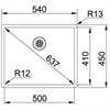 Кухонная мойка Franke BXX 210/110-50 нержавеющая сталь 127.0369.282 127.0369.282 - фото 133267