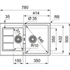 Кухонная мойка Franke S2D 651-78 белый 143.0628.385 143.0628.385 - фото 133704