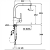 Смеситель для кухни Teka ARK 938 (23938120W) белая эмаль/хром 23938120w - фото 137019