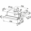 Встраиваемая вытяжка Franke FTC 532L GR/XS 315.0547.794 315.0547.794 - фото 137410