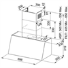 Каминная вытяжка Franke TRENDLINE PLUS BK 70 (321.0536.200) 321.0536.200 - фото 137501