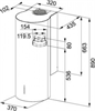 Кухонная вытяжка Franke FTU 3805 XS (335.0518.748) нержавеющая сталь 335.0518.748 - фото 137753