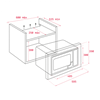 Встраиваемая микроволновая печь Teka ML 820 BIS 40584200 - фото 138382