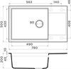 Кухонная мойка Omoikiri Sakaime 78-LB-BE ваниль 4993901 4993901 - фото 140389