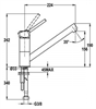 Кухонный смеситель Teka AUK 913 сhrome 509130200 509130200 - фото 141547