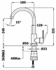Смеситель для кухни Teka IN 915 (539156200) 539156200 - фото 141627