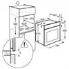 Встраиваемый электрический духовой шкаф Electrolux OEF 5C50Z 944068044 - фото 145528