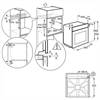 Электрический духовой шкаф Electrolux OEF5H50Z 949496231 - фото 145632