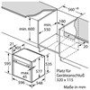 Встраиваемый электрический духовой шкаф Neff B55CR22N0 b55cr22n0 - фото 147732