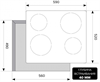 Встраиваемая электрическая варочная панель Lex EVH 640-1 BL chyo000196 - фото 150208