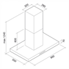 Островная вытяжка Falmec Plane Top Isola Fasteel 90 CPLI90.E11P2#ZZZX491F cpli90.e11p2#zzzx491f - фото 150761