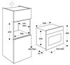 Встраиваемый электрический духовой шкаф Bertazzoni F457MODMWTN f457modmwtn - фото 153290