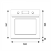 Духовой шкаф Bertazzoni F6011PROVPTX f6011provptx/23 - фото 153544