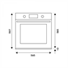 Встраиваемый электрический духовой шкаф Bertazzoni F609HEREKTAX f609herektax - фото 153586