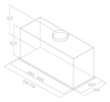 Встраиваемая вытяжка Elica Lane Sensor BL MAT/A/72 prf0188480 - фото 160353