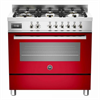 Комбинированная плита Bertazzoni PRO90 6 MFE S ROT pro906mfesrot - фото 160418