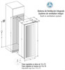 Pando PVMAVP 178-112CRL винный шкаф встраиваемый pvmavp 178-112crl - фото 160621