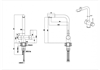 Смеситель для кухни Paulmark Skalen  Sk213020-401  Антрацит 401/AN sk213020-401 - фото 161793