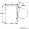 Стирально-сушильная машина отдельностоящая Bosch WNC254ARSN wnc254arsn - фото 164159