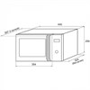 Микроволновая печь Krona Quantum 44 WH/IX ка-00001595 - фото 165092