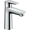 Смеситель для раковины hansgrohe Talis E 110, без сливного гарнитура 71712340, шлифованный черный хром 71712000_cfg - фото 173587