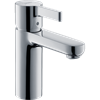 Смеситель для раковины Hansgrohe Metris S 31068000, без донного клапана, хром глянцевый 31068000 - фото 173588