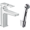 Смеситель для биде Hansgrohe Metropol 74522000 c гигиеническим душем 74522000 - фото 173852