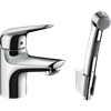 Смеситель для раковины Hansgrohe Novus 71144000 с гигиеническим душем 71144000 - фото 174216