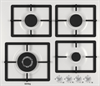Встраиваемая газовая варочная панель Korting HG 697 CTW 00000007685 - фото 178890