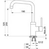 Смеситель Granula GR-0041 0041an, для кухонной мойки, антик 0041, антик - фото 184409