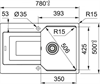 Кухонная мойка Franke UBG 611-78 (114.0612.298) белый 114.0612.298 - фото 185143