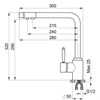Смеситель Granula GR-2301 2301cl, для кухонной мойки, с подключением к фильтру, классик 2301, классик - фото 186585