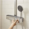 Душевая система Hansgrohe Pulsify 24241000 S, Showerpipe 260 2jet EcoSmart, термостатическая ShowerTablet Select 400, хром 24241000 - фото 186881