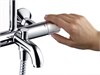 Душевая система Hansgrohe Vernis Shape Showerpipe 230 1jet EcoSmart, термостатическая, хром, 26098000 26098000 - фото 187349