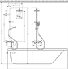 Душевая система Hansgrohe Vernis Blend 26274000, Showerpipe 200 1jet, термостатическая, хром 26274000 - фото 187524