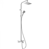 Душевая система Hansgrohe Vernis Shape 26284000 Showerpipe 230 1jet с термостатом, хром 26284000 - фото 187562