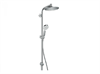 Душевой гарнитур Hansgrohe Crometta S 240 1jet Showerpipe Rеno 27270000 с верхним душем 27270000 - фото 188471