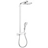 Душевая система Hansgrohe Raindance Select E 300 2jet ST Showerpipe EcoSmart 27283400, белый/хром 27283400 - фото 188479