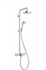 Душевая система Hansgrohe Croma Select S 27351400 180 2jet, термостатическая, белый/хром 27351400 - фото 188507