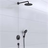 Душевая система Hansgrohe Raindance 27959670 S Shower, термостатическая, цвет чёрный матовый 27959670 - фото 188879