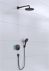 Душевая система Hansgrohe Raindance 27959670 S Shower, термостатическая, цвет чёрный матовый 27959670 - фото 188880