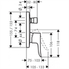 Смеситель Hansgrohe Metris 31451000 для ванны, хром 31451000 - фото 189407