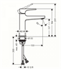 Смеситель Hansgrohe Metropol 32507140 для раковины, шлифованная бронза 32507140 - фото 189714