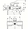 Смеситель Hansgrohe Metropol 32540990 для ванны, золото 32540990 - фото 189826