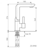 Смеситель для мойки Zigmund & Shtain ZS 0900 осенняя трава 4250055637805 - фото 194312